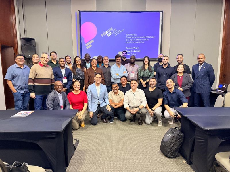 Workshop de IA no Fórum RNP