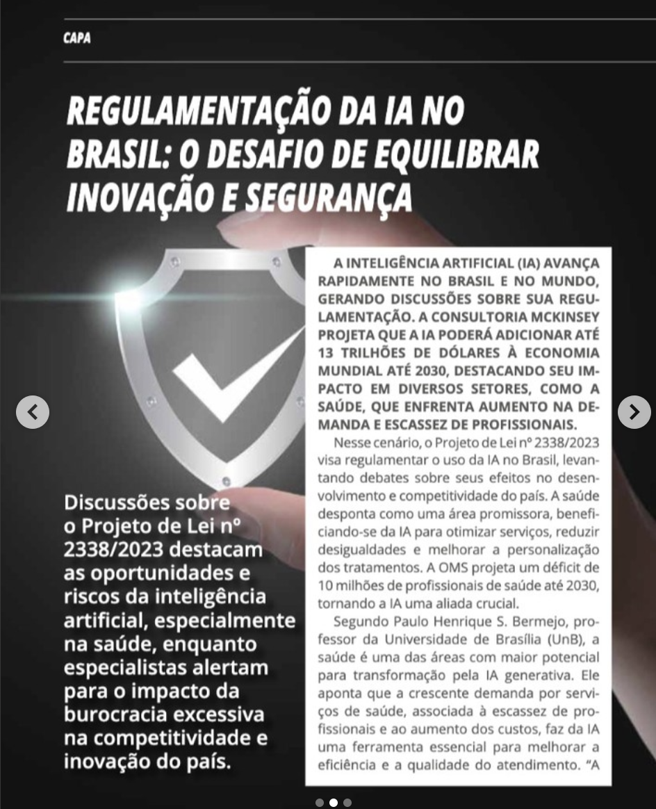 Regulamentação da IA no Brasil: O desafio de equilibrar inovação e segurança